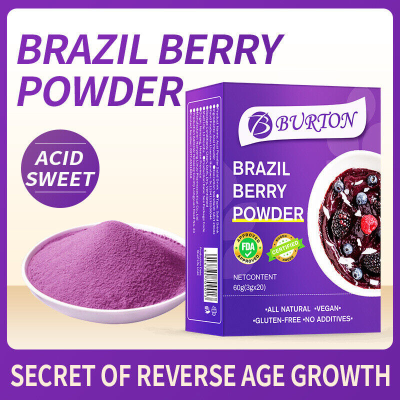 FDA Certified Brazil Berry Powder Rich in Anthocyanins Freeze-Dried Brazil Berry Main image