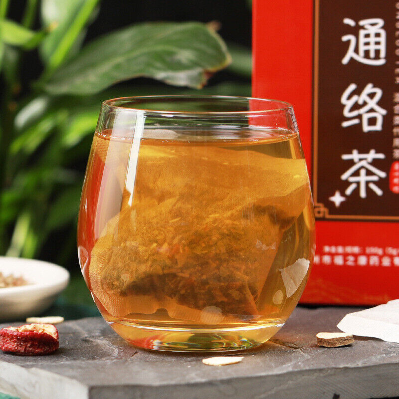 150g Ginseng seven envelope tea non-vascular almond kudzu essence health tea Secondary image