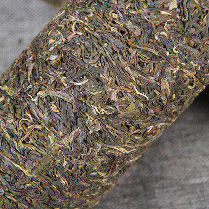 Pu'er Raw Tea Pillar Shape Pu-erh Green Tea Health Drink1000g Top-Grade Menghai