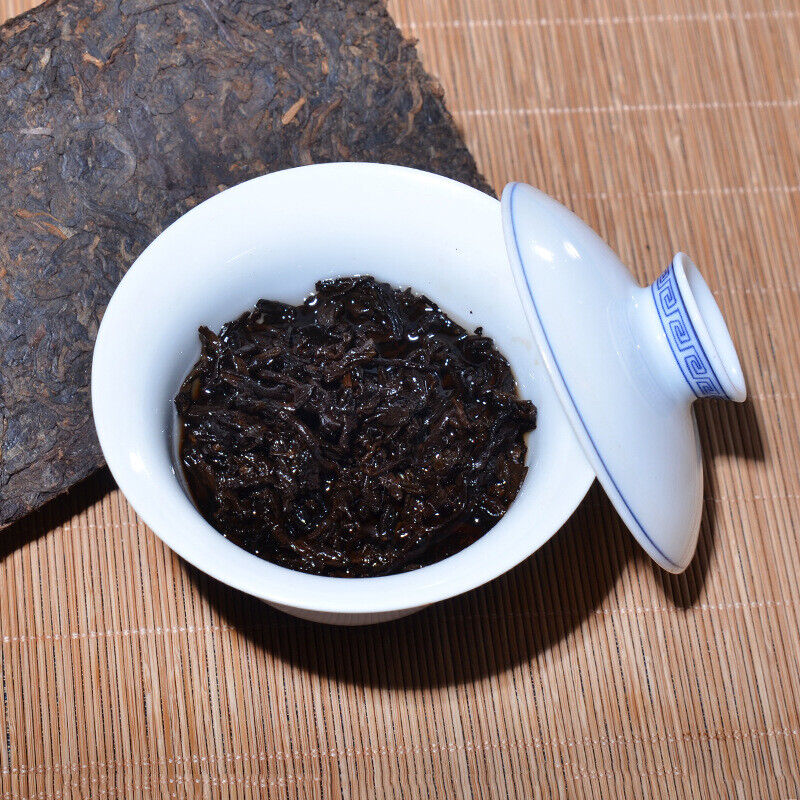 Yunnan Pu'er Cooked Tea Old Banzhang Brick Tea Menghai Tea Brick  250g/8.8oz