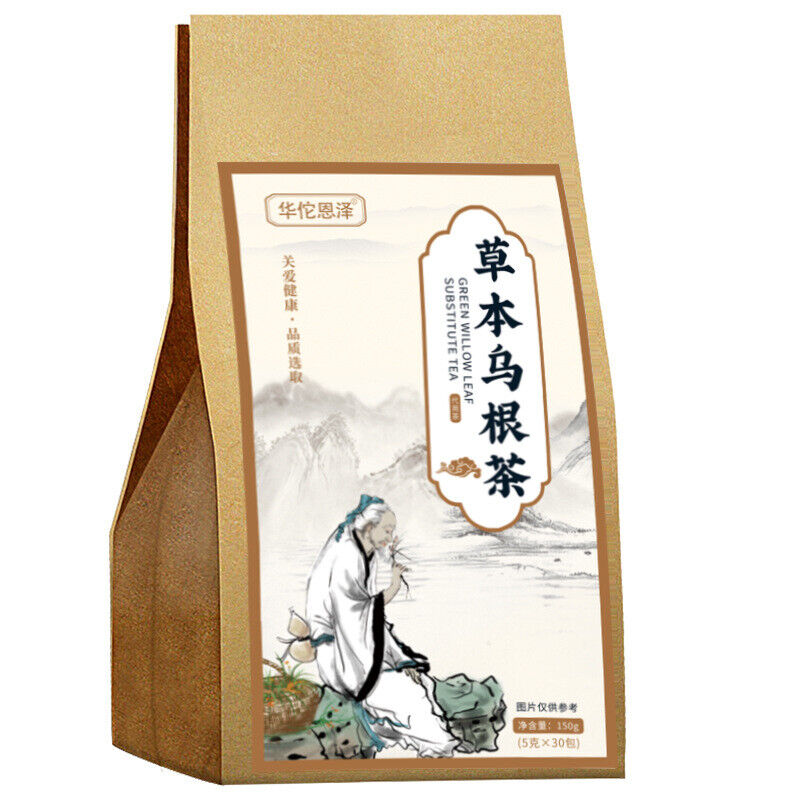 Herbal Wu Root Tea Black Bean Black Sesame Mulberry Combination Tea Bag 150g/bag Main image