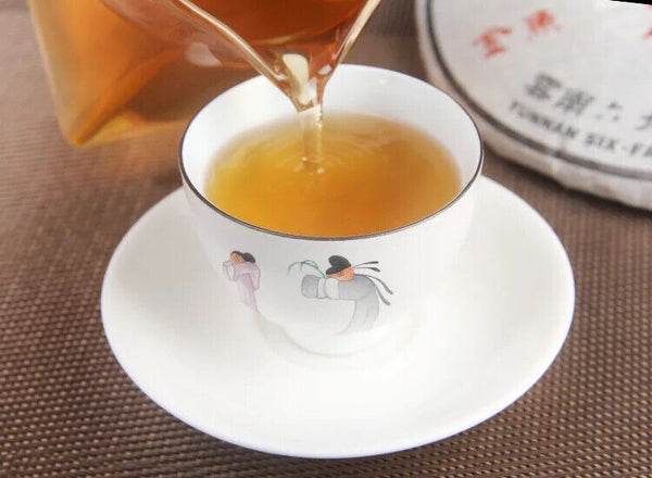 Goldfish Cake Old Tea Cake Collection Grade Qizi Cake Pu'er Raw Tea Cake
