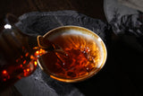 357g Yunnan OldPanzhang Puerh Ripe Tea Cake Menghai Flavor Pure Material
