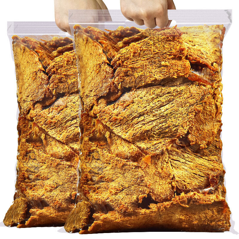 Shredded Spicy Beef Jerky Cooked Ready-to-eat Dried Beef Snacks 250g Secondary image