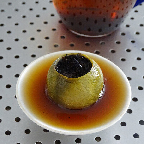Premium Fruity Citrus Xinhui Small Green Citrus Peel Tea Puerh Tea 500h