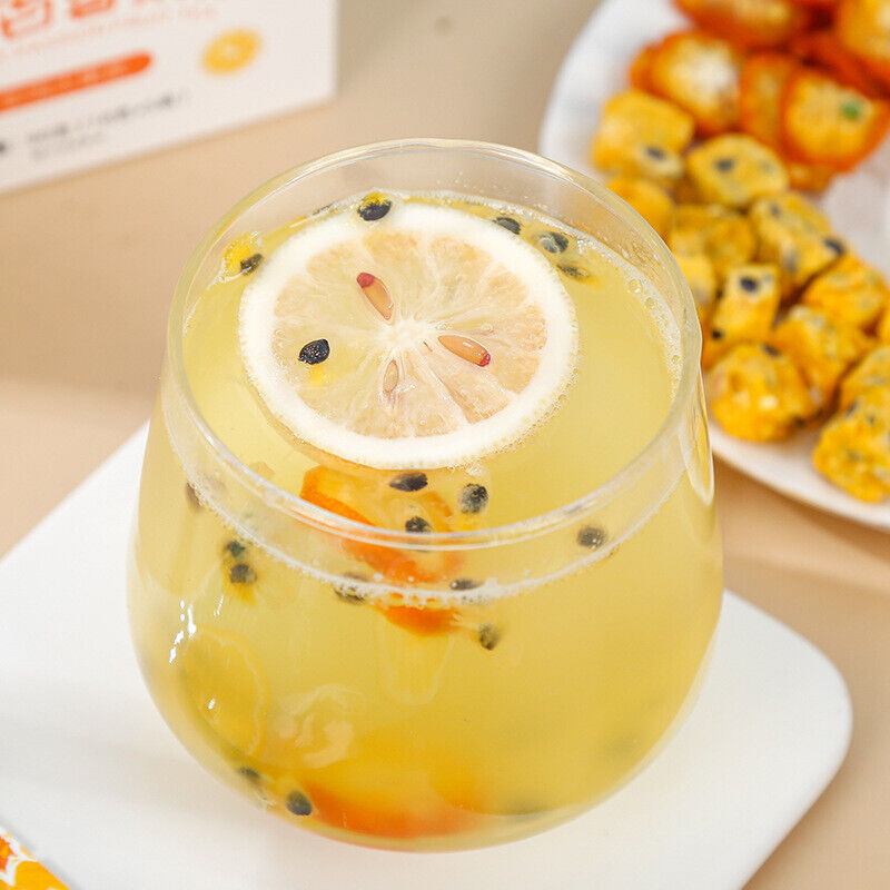 Kumquat, Passion Fruit, Green Tangerine, Lemon,and Snow Pear Cold Brew Fruit Tea Secondary image