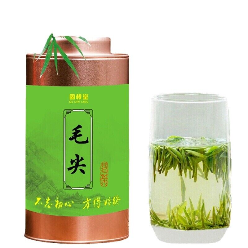 125g Premuim Maojian Green Tea Canned Ecology Green Tea Weight Loss Health Care Secondary image