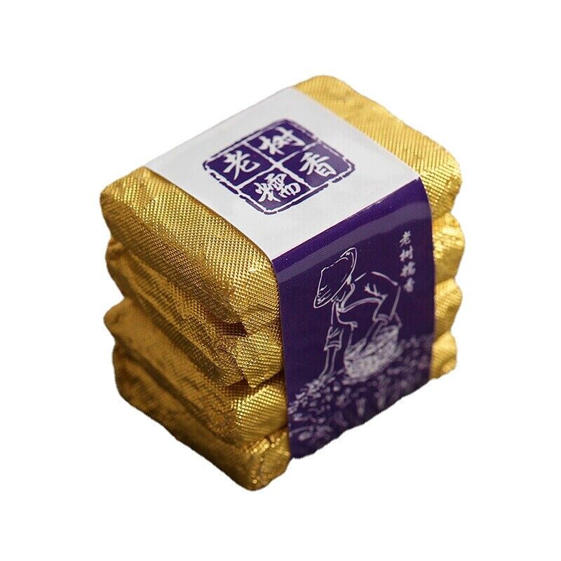 500g Yunnan Pu-erh Ripe Tea Glutinous Aromatic Mini Square Brick Tea Thin Slices Main image