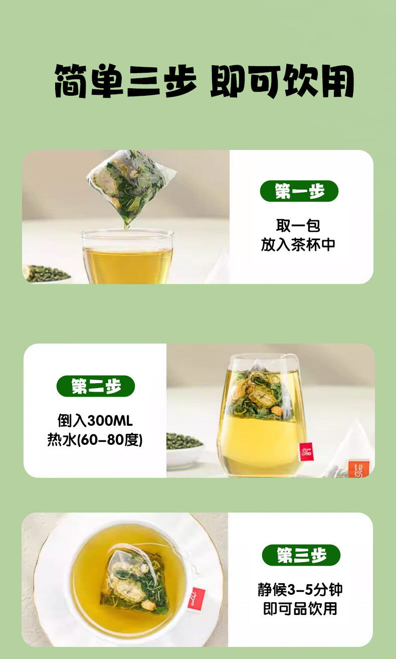 Melon Peel for Diabetics Mulberry Leaf & Double Melon Tea Bitter Melon & Winter