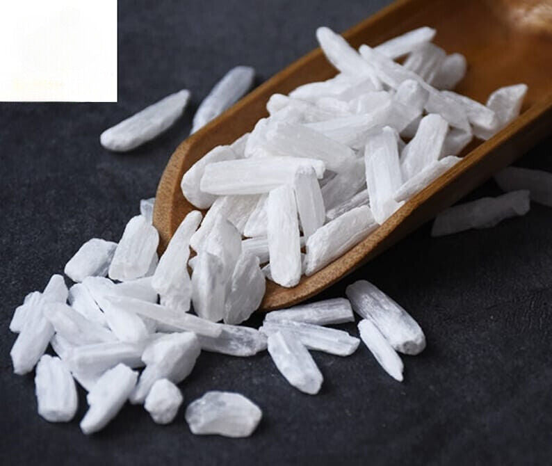 Sheng Shi Gao /生石膏粒, Gypsum Particles 100g