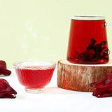 50g per Can - Comprising Dried Roselle and Rose Hips Luo Shen Hua Tea