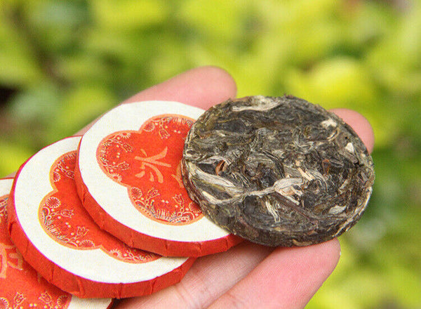 Icelandic Sweet Tea 210g Pu'er Qizi Cake Tea Iceland Good Tea Mini Cakes