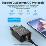 USB Quick Charge 3.0 QC 22.5W USB Charger for Huawei SCP Samsung Xiaomi