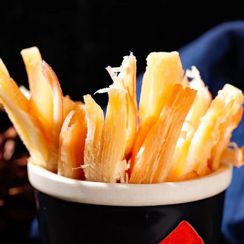 Shredded Squid Dried Seafood Snack Ready-to-Eat Squid Strips for Tasty Munch Secondary image