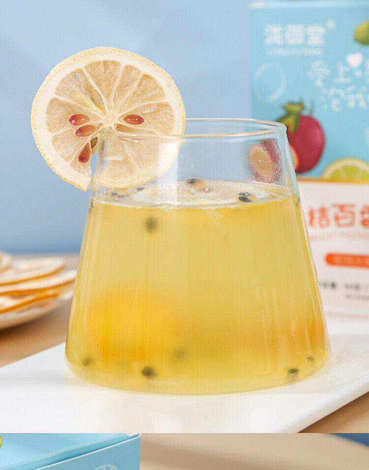 Kumquat Passion Fruit Tea Lemon Pear Fruit Blend Dried Herbal Cold Brew 90g Box