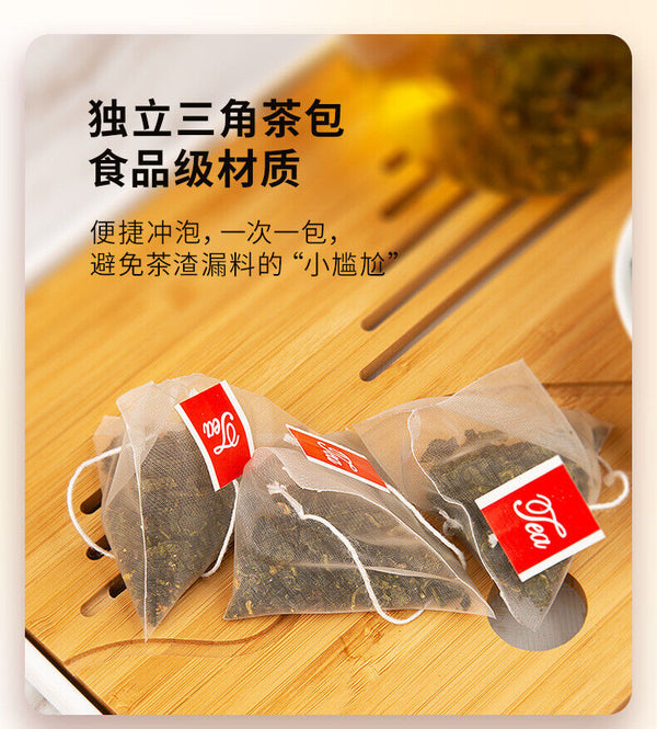 Osmanthus Oolong Tea Transparent Bag 50 Packs Triangle Bag Spiced Tea 150G