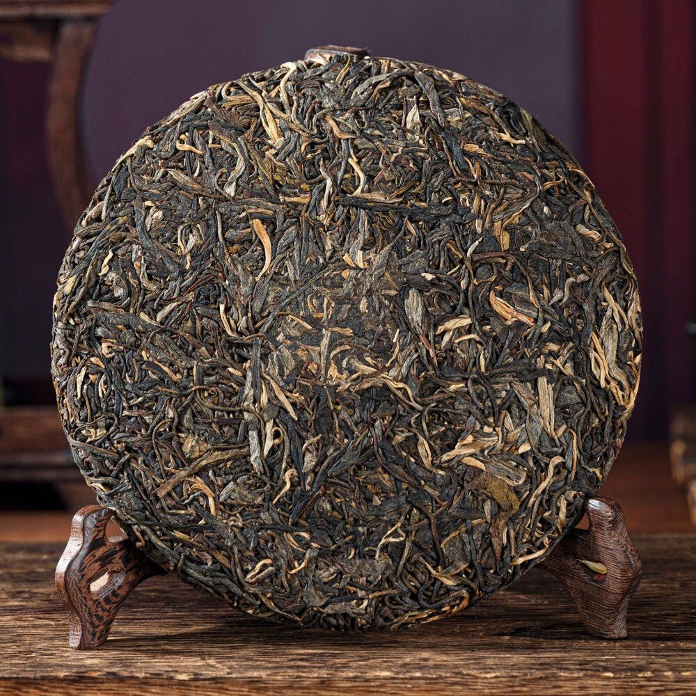 Yunnan Ban Zhang Raw Pu-erh Tea  Aged Tea Cake 357g