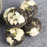 Ancient Tree Flower Pu-erh Tuocha  Yunnan Jasmine Pu'er Dragon Ball Raw Tea 500g