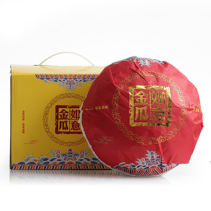 1000g Yunnan Pu'er Tea Ruyi Golden Melon Ripe Tea Big Tree Old Tree Melon Tea Main image