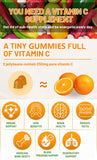 Vitamin C Vegan Gummies Natural Orange 60 Vegan Capsules