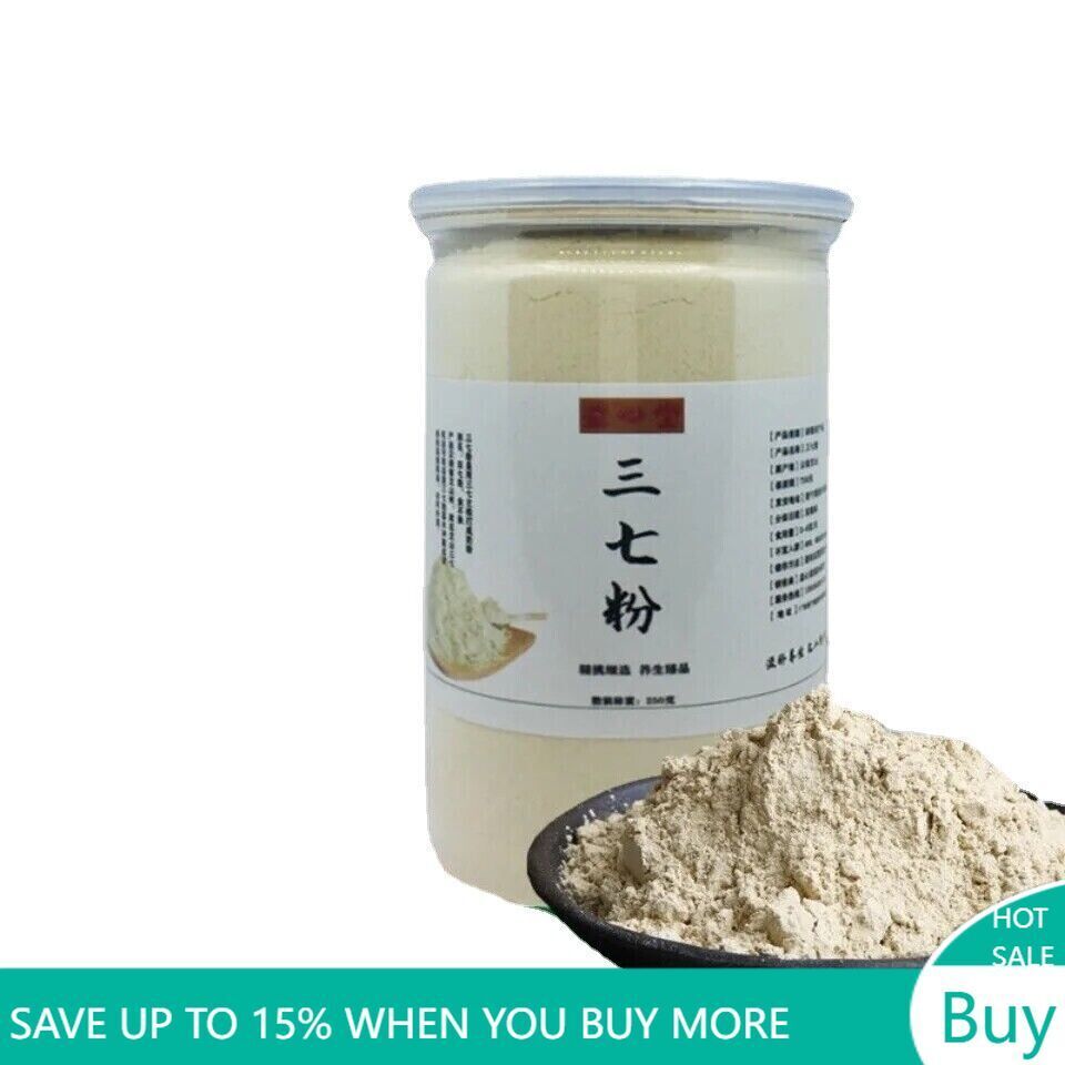 500g 100% Pure Tianqi Notoginseng Noto-ginseng Panax Root Powder 17.6oz Main image