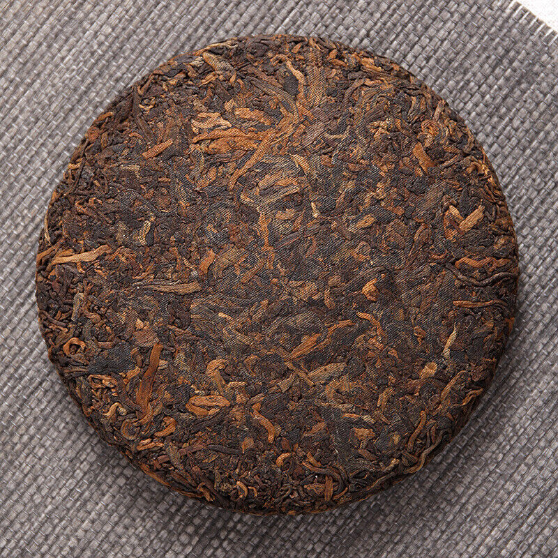 Menghai Ripe Tea, Big Tree Tea, 100g Small Cake Cooked Tea Yunnan Puerh Tea