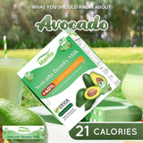 Pure Avocado Beauty Milk Green Juice Powder Instant Solid Drink 10 g*10 bags