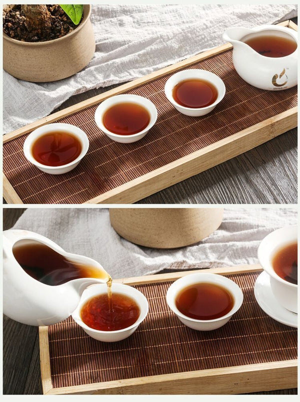 Menghai Yunnan Ripe Pu-erh Mini Tuo Tea 10pc Nuo Xiang Loose Leaf
