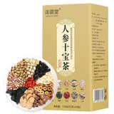 Chinese Herbal Tea for Man Vitality Enhancement Tea Ginseng Ten Treasures Tea