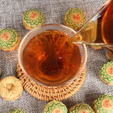 500g Yunnan Pu'er Ripe Tea Leaves Original Flavor Ripe Tea Mini Tuocha