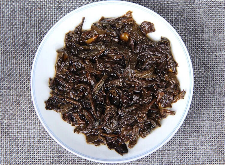 Pu'er Ancient Tree Camphor Fragrance Pu'er Tea Brick Ripe Tea Yunnan Tea 500g