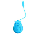 Tea Strainer Silicone Filter Coffee Tea Infuser Useful Owl Loose Tea Diffuser
