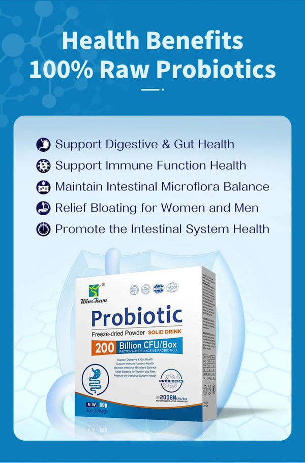 Health Immunity Support Probiotic Powder Probiotics Powder Instant Probiotics