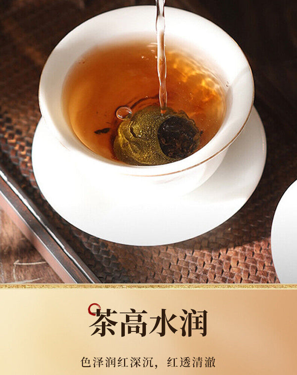 Xinhui Green Orange Peel Pu-erh Tea Tangerine Peel Pu'er Ripe Tea Raw Sun-dried