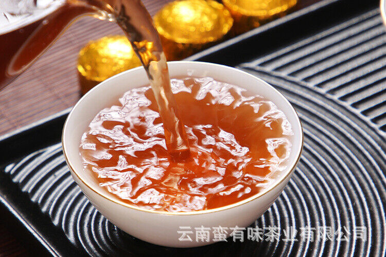 70g Yunnan Pu'er tea leaves glutinous small tuocha ripe tea mini small tuocha