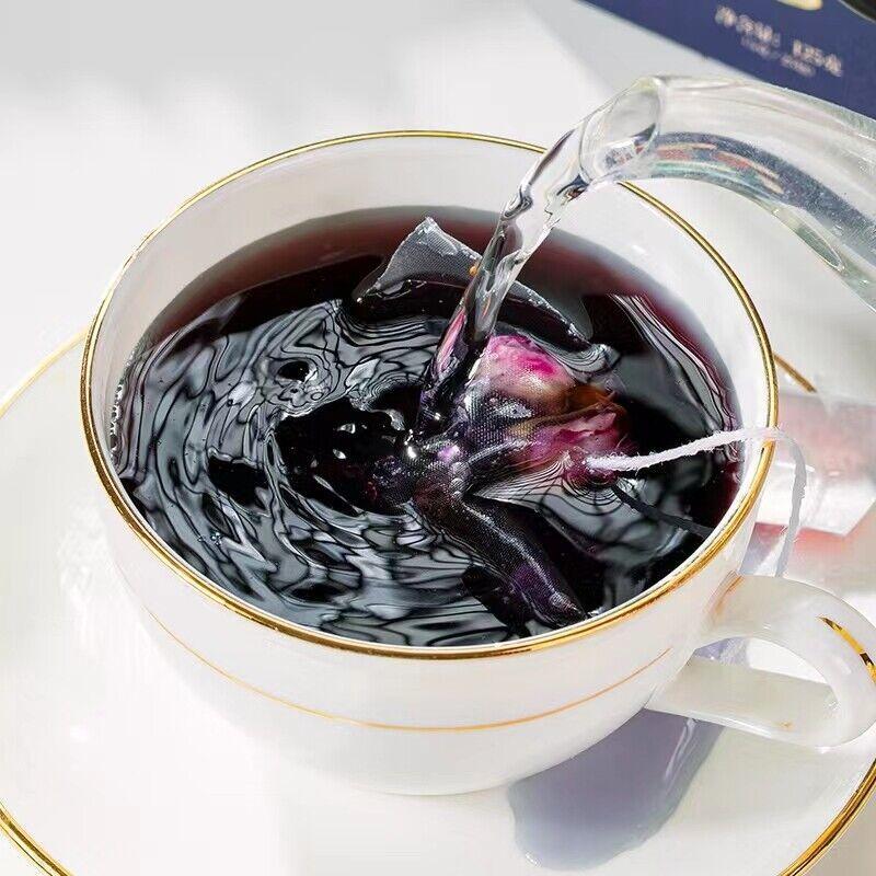 Natural Black Goji Berry Mulberry Rose Combination Women's Tea -125g