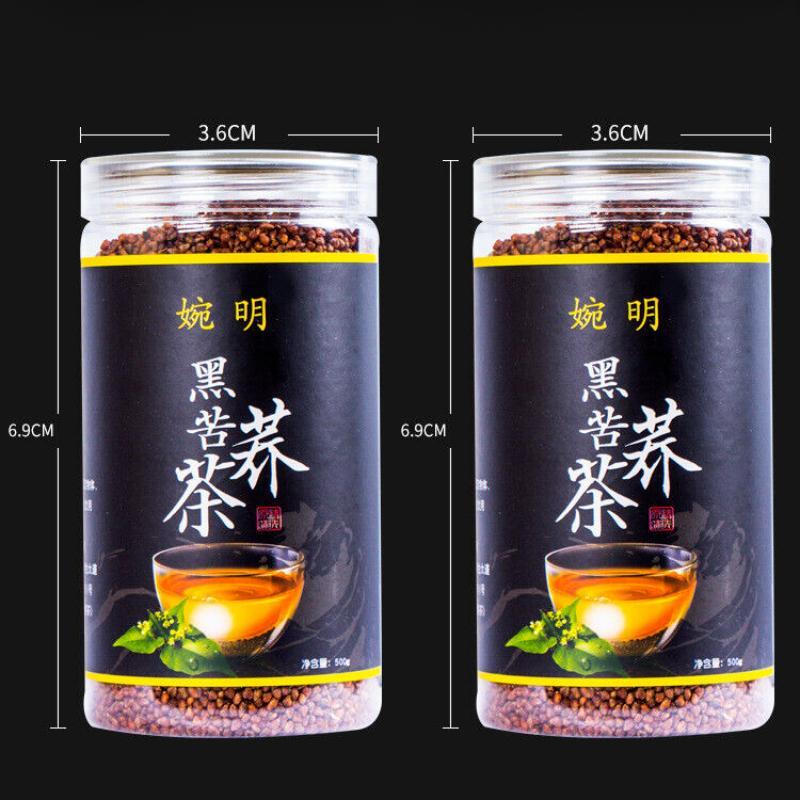 17.6oz Black Buckwheat Tea Cans Chinese Herbal Medicine Wanming Longzhu Main image