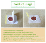 10 Pcs/box Slimming Patch Detox Natural Wormwood Lazy Sticker