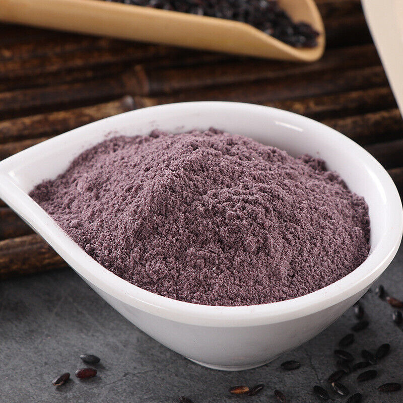 Black Rice Flour Substitute Cold Baked Cooked Powder Expanded Black Rice Powder Secondary image