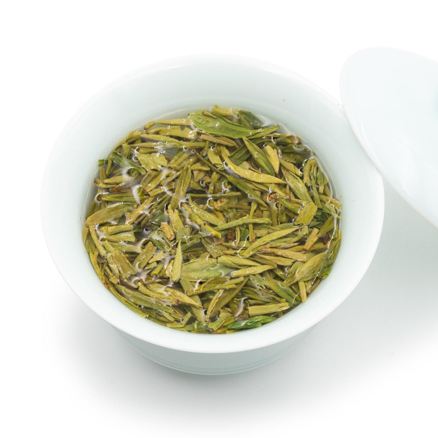 Natural high-quality Dragon Well Green Tea Mingqian 2nd Grade Main image