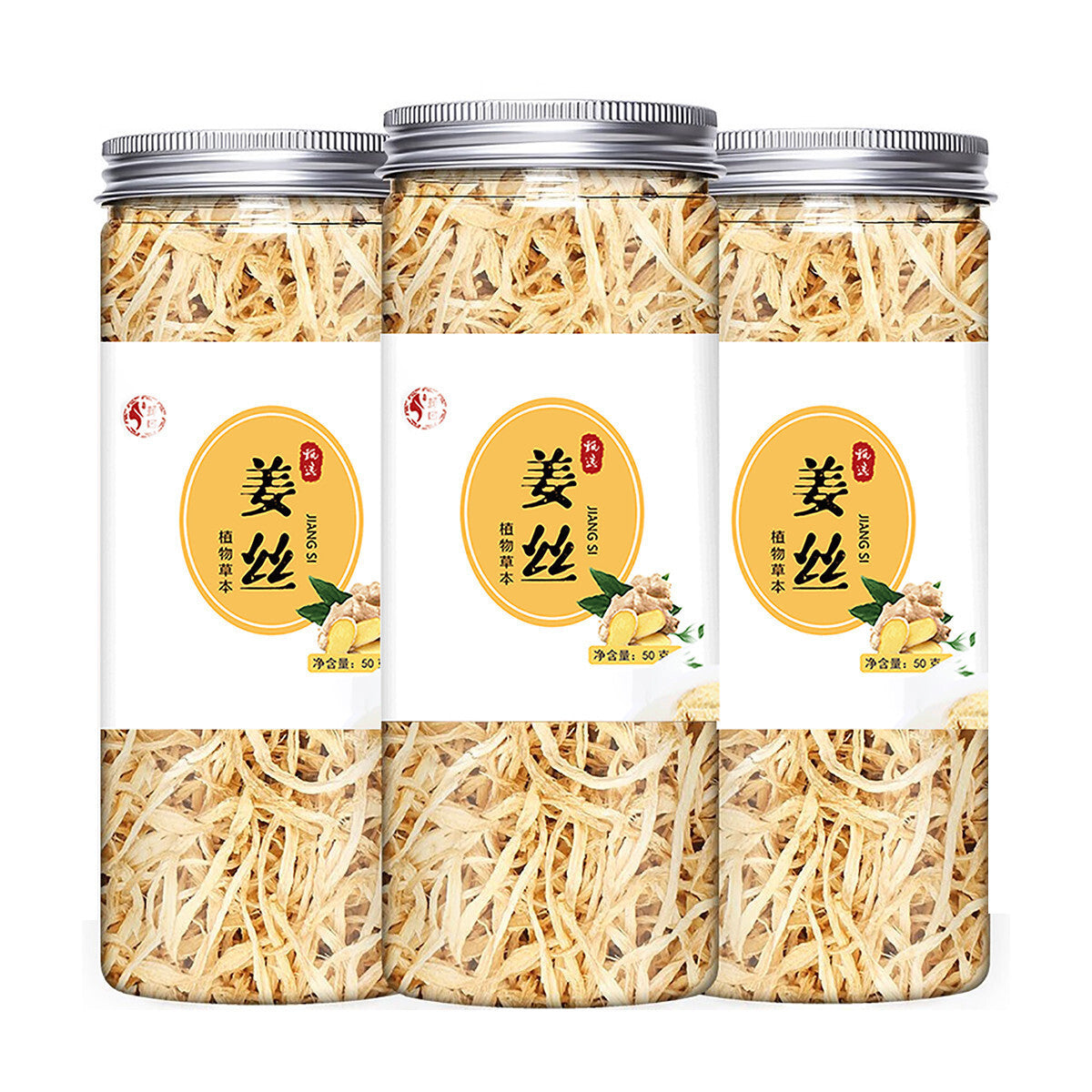Dried Ginger Shreds Yellow Ginger Tea Slices for Stomach Health and Digestion