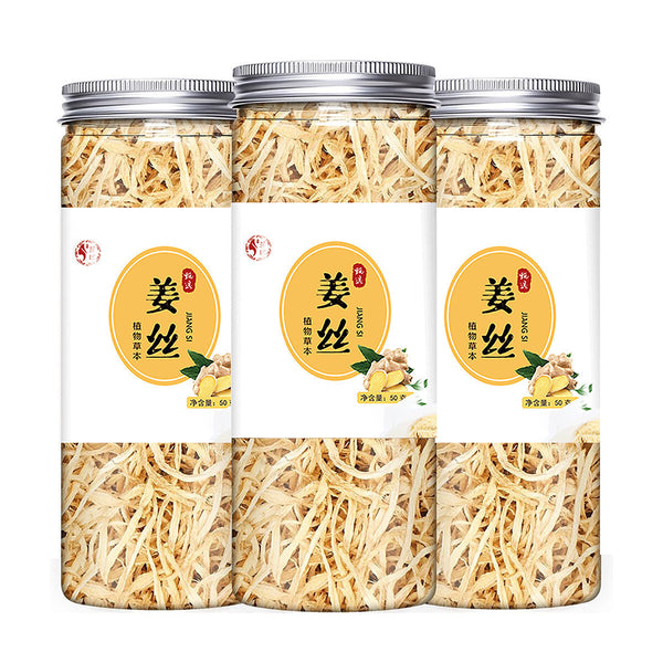 Dried Ginger Shreds Yellow Ginger Tea Slices for Stomach Health and Digestion