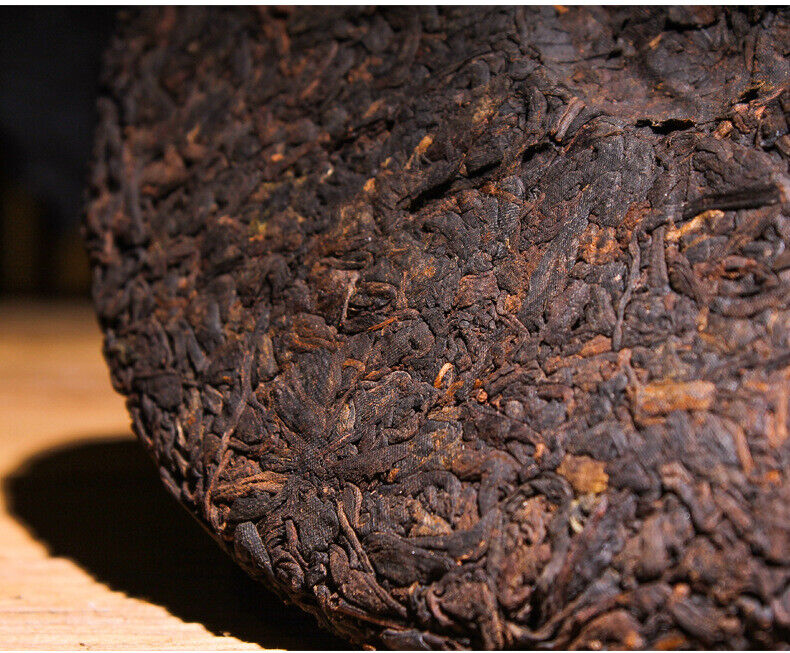 Puerh Ripe Tea Old Banzhang Ripe Tea Cake 357g Pu'er Tea Yunnan Pu'er Tea Cake