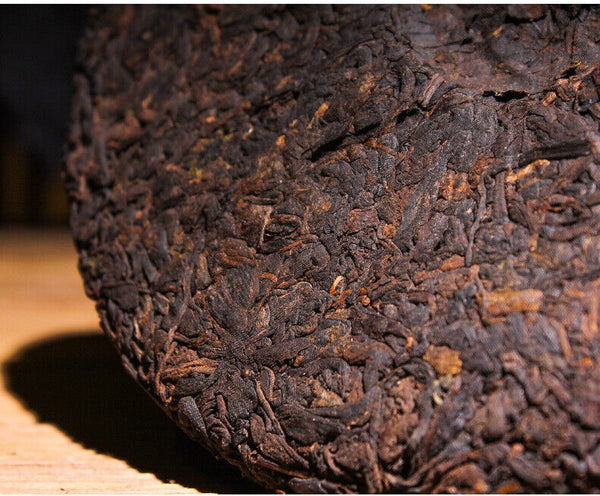 Puerh Ripe Tea Old Banzhang Ripe Tea Cake 357g Pu'er Tea Yunnan Pu'er Tea Cake