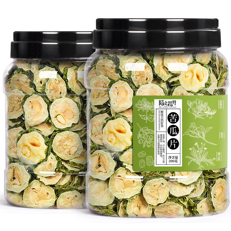 Dried Bitter Melon Slices Pure Original Bitter Melon Tea Natural Fruit Tea 200g Secondary image