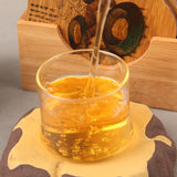 100g 2019 Yunnan China Raw Pu-erh Tea Mountain Rhyme Shen Puer Qizi Tea Cake