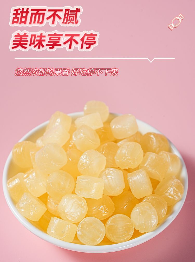 Retro Assorted Fruit Hard Candy - Tangy Sour Sweets