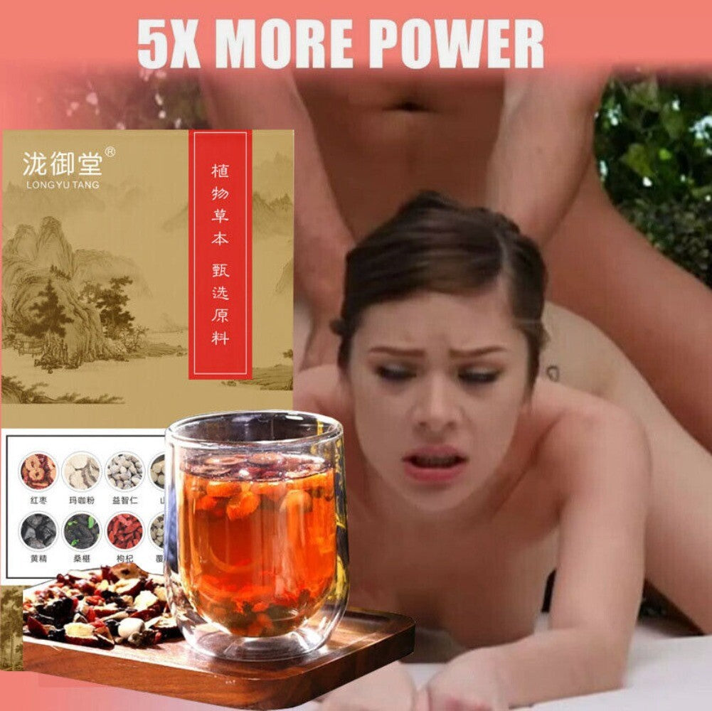 Ginseng Kidney Tea - For Male Health Care, Energy Supplement and Enhancement
