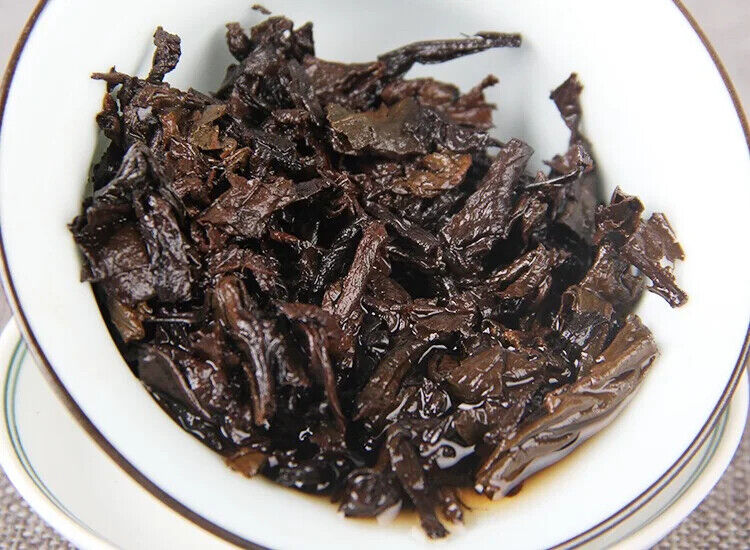 357g Yunnan Jinmai Pu Erh Tea Cake Aged Ripe Fermented Puer Tea Qi Zi Bing Cha