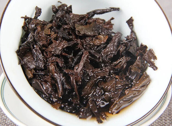 357g Yunnan Jinmai Pu Erh Tea Cake Aged Ripe Fermented Puer Tea Qi Zi Bing Cha